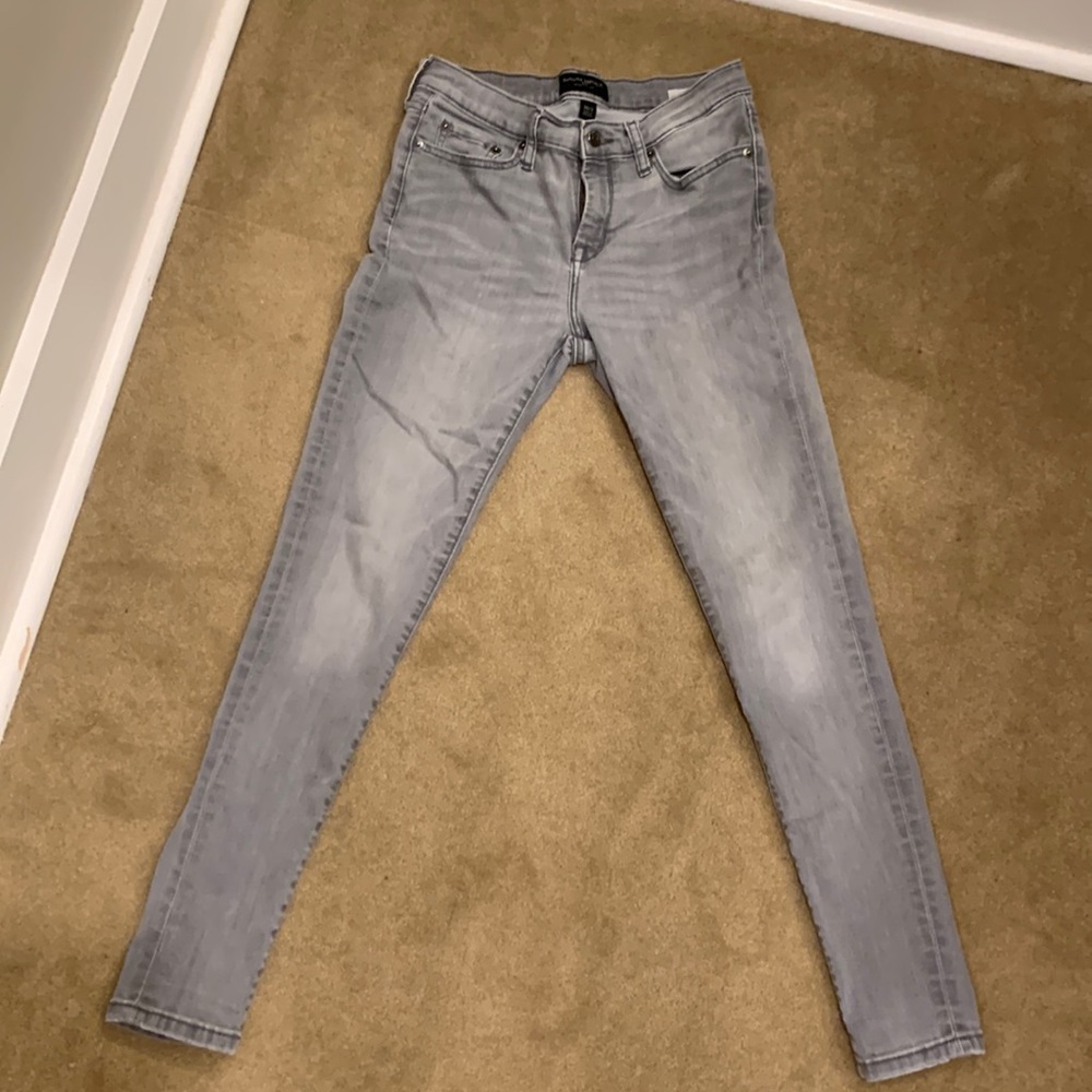 Banana Republic grey washed jeans
